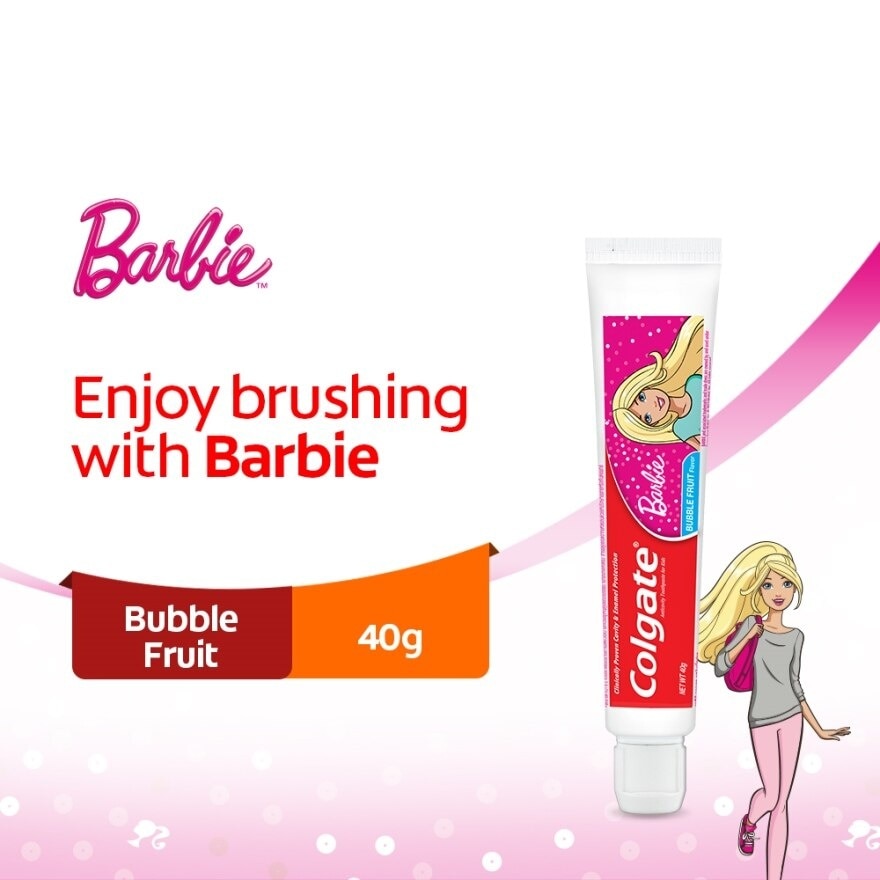 Colgate Kids Barbie Toothpaste 40g