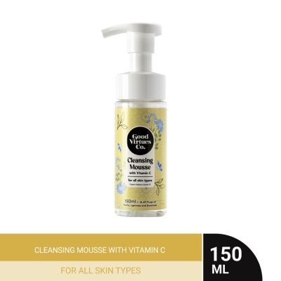 GOOD VIRTUES CO Cleansing Mousse with Vitamin C (For All Skin) 150ml