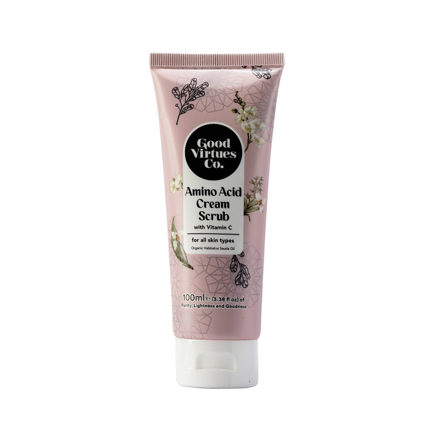 Amino Acid Cream Scrub with Vitamin C (For All Skin) 100ml