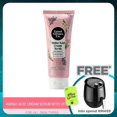 GOOD VIRTUES CO Amino Acid Cream Scrub with Vitamin C (For All Skin) 100ml