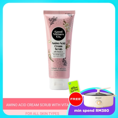 GOOD VIRTUES CO - Amino Acid Cream Scrub with Vitamin C (For All Skin) 100ml image
