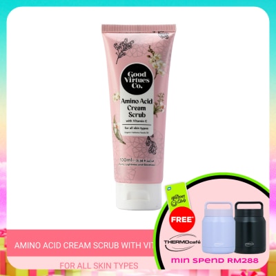 GOOD VIRTUES CO - Amino Acid Cream Scrub with Vitamin C (For All Skin) 100ml