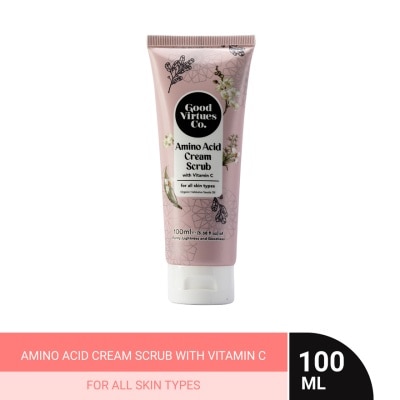 GOOD VIRTUES CO Amino Acid Cream Scrub with Vitamin C (For All Skin) 100ml