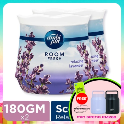 AMBI PUR - GEL FRSH LAVENDER 180G X 2 TWIN PACK