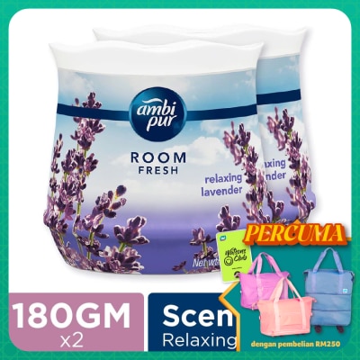 AMBI PUR - GEL FRSH LAVENDER 180G X 2 TWIN PACK