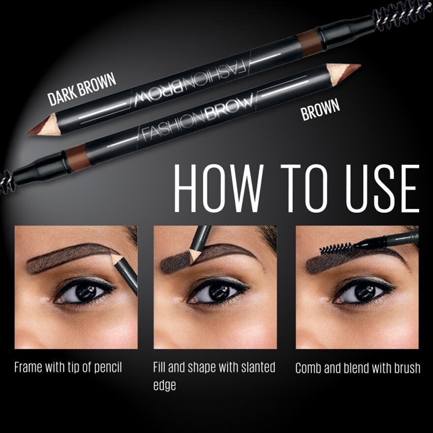 Fashion Brow Shaping Pencil Dark Brown 1's