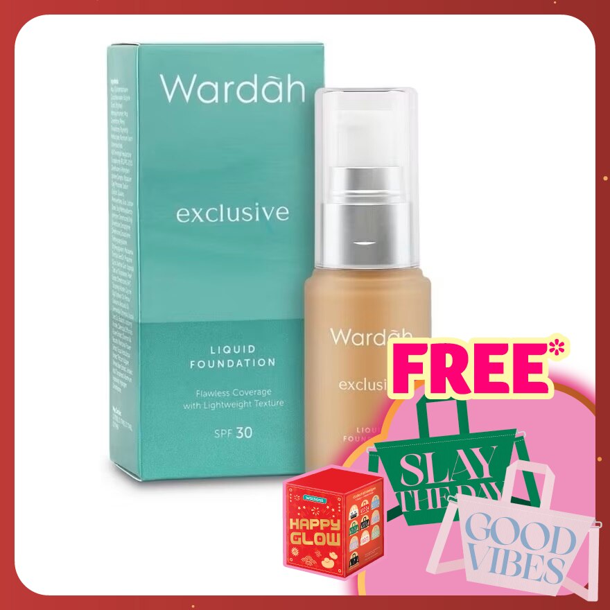 WARDAH Exclusive Liquid Foundation 04 Natural 1's