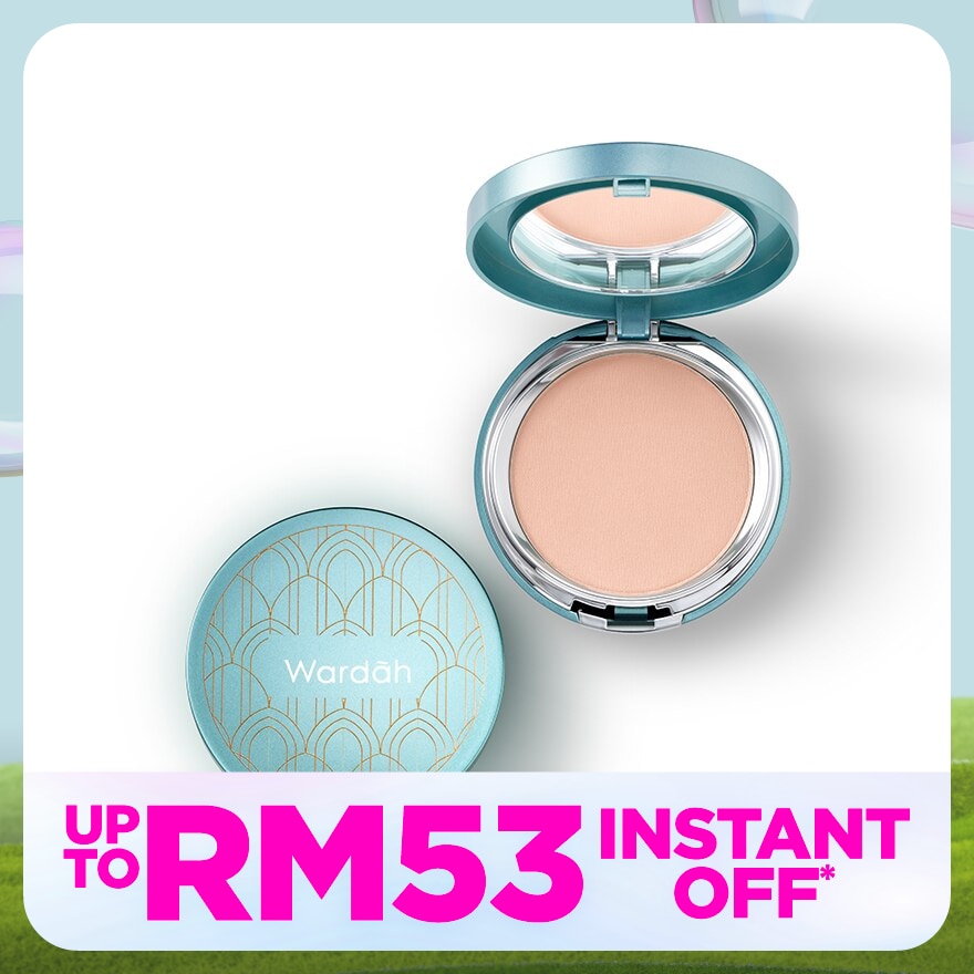 WARDAH EXCLUSIVE TWO WAY CAKE 01 SHEER PINK 12 G