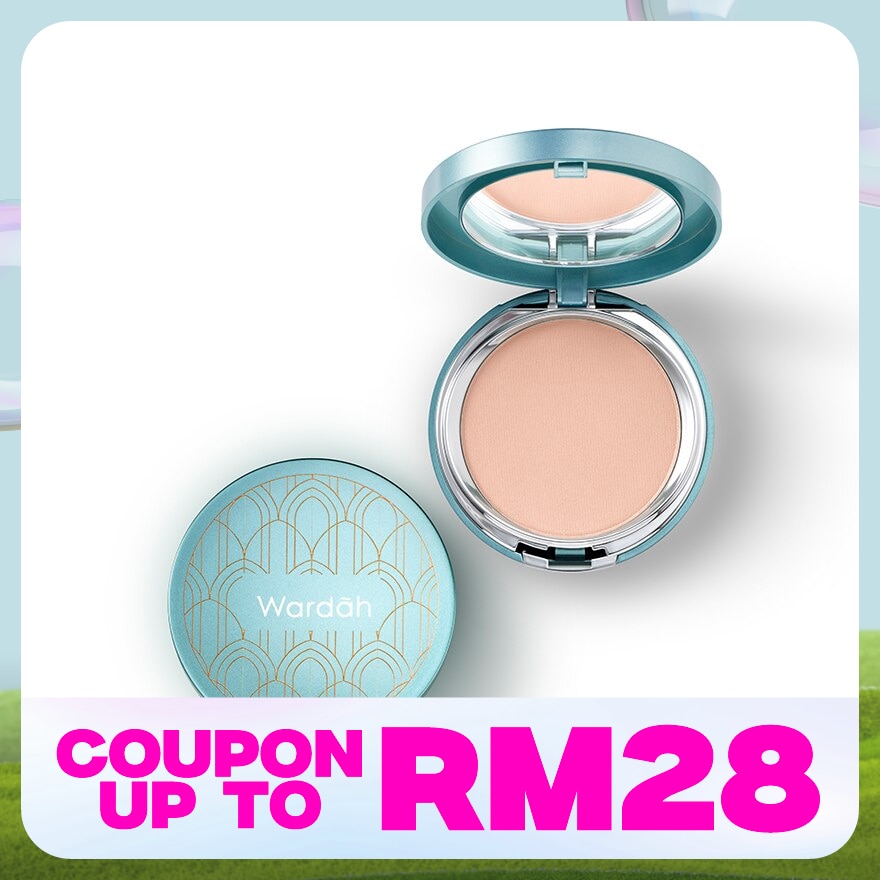 WARDAH EXCLUSIVE TWO WAY CAKE 01 SHEER PINK 12 G