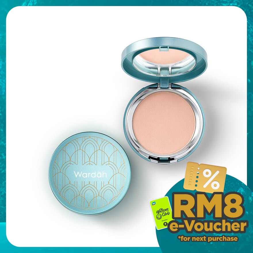 WARDAH EXCLUSIVE TWO WAY CAKE 01 SHEER PINK 12 G