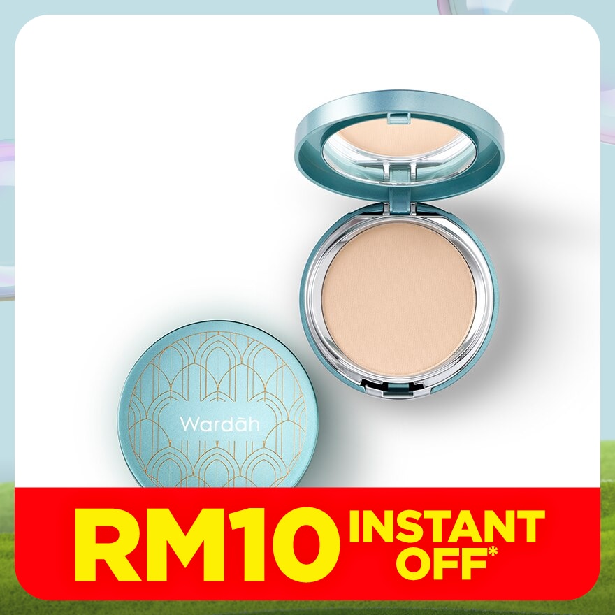 WARDAH EXCLUSIVE TWO WAY CAKE 02 LIGHT BEIGE 12 G