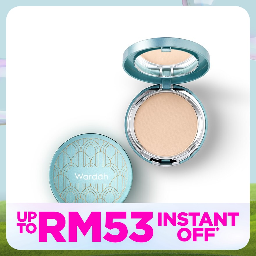 WARDAH EXCLUSIVE TWO WAY CAKE 02 LIGHT BEIGE 12 G