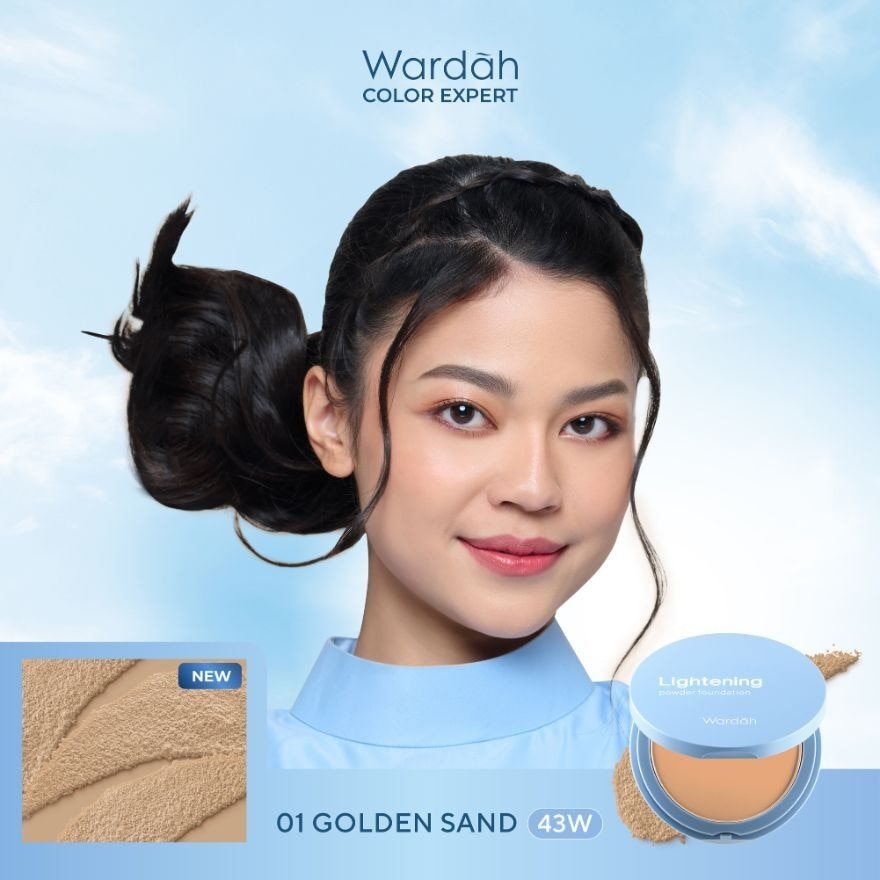 Wardah Lightening Powder Foundation Light Feel 01