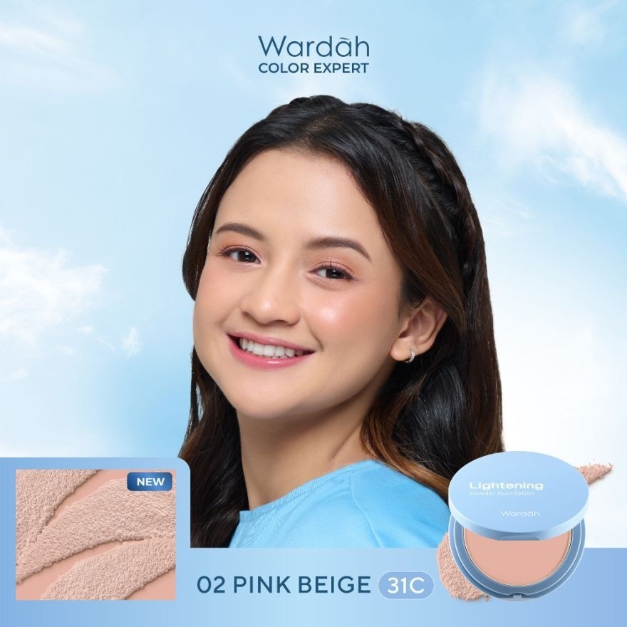 Wardah Lightening Powder Foundation Light Feel 02