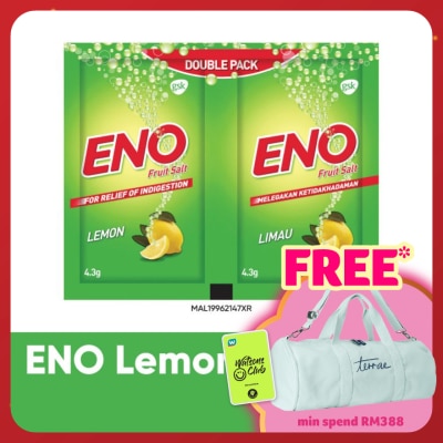 ENO Fruit Salt Lemon Sachet 2 x 4.3g