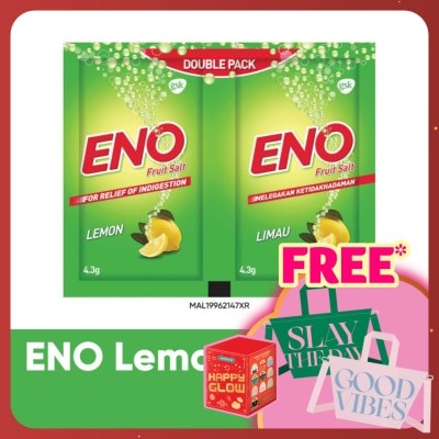 ENO Fruit Salt Lemon Sachet 2 x 4.3g