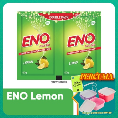 ENO - Fruit Salt Lemon Sachet 2 x 4.3g