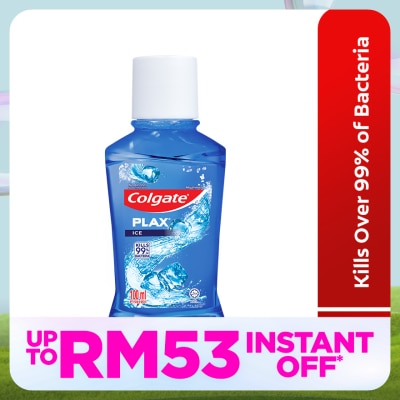 COLGATE Colgate Plax Ice Mouthwash 100ml (Kills Bacteria)