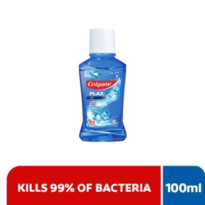 COLGATE Plax Ice Mouthwash 100ml (Kills Bacteria)