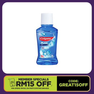 COLGATE Plax Ice Mouthwash 100ml (Kills Bacteria)