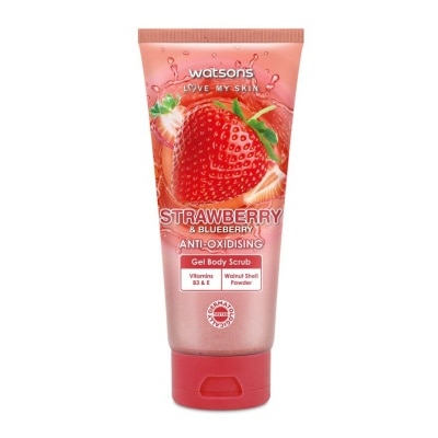 WATSONS Strawberry & Blueberry Gel Body Scrub  200g