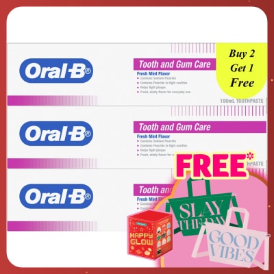 ORAL-B Tooth & Gum Care Toothpaste 100ml B2F1