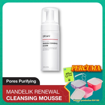 DR. WU - Renewal Cleansing Mousse with Mandelic Acid 150ml