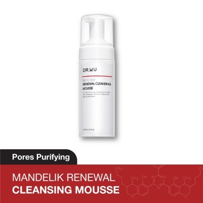 DR. WU Renewal Cleansing Mousse with Mandelic Acid 150ml