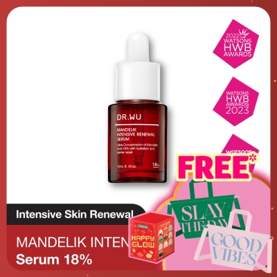 DR. WU Intensive Renewal Serum w Mandelic Acid 18% 15ml