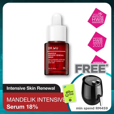 DR. WU Intensive Renewal Serum w Mandelic Acid 18% 15ml