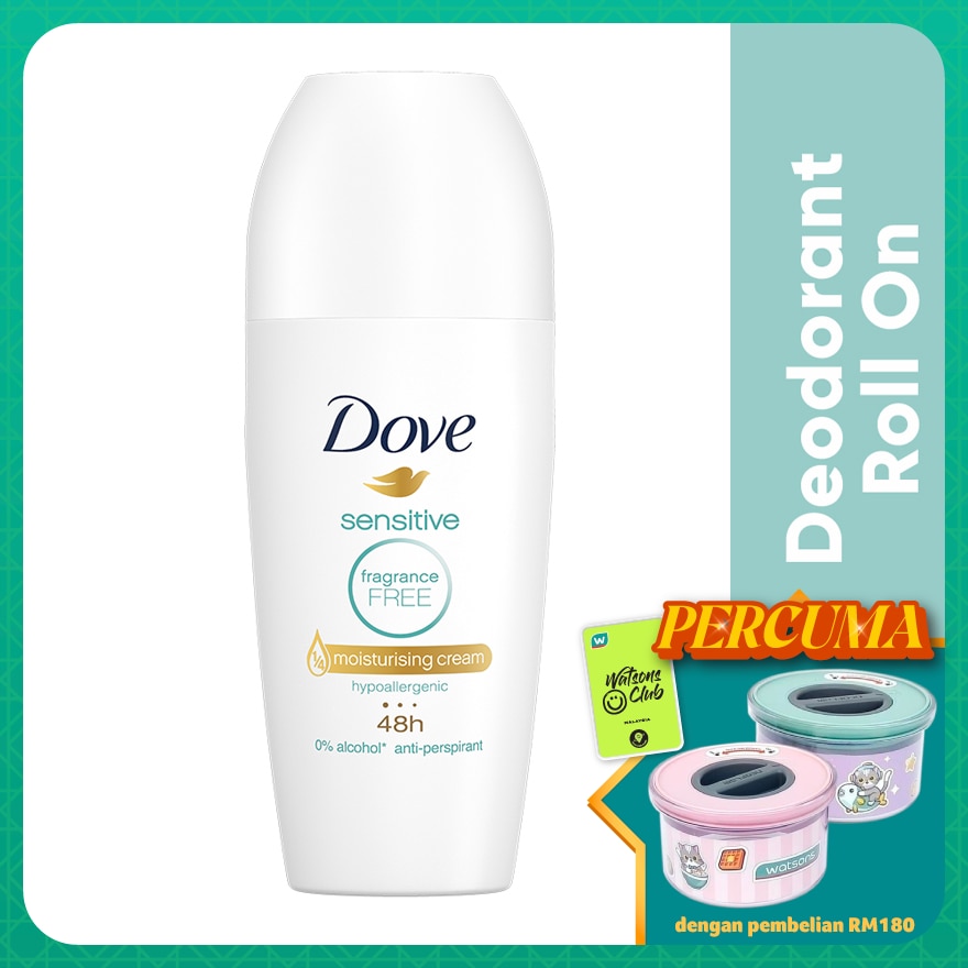 Sensitive Fragrance Free Deodorant Roll-on 40ml