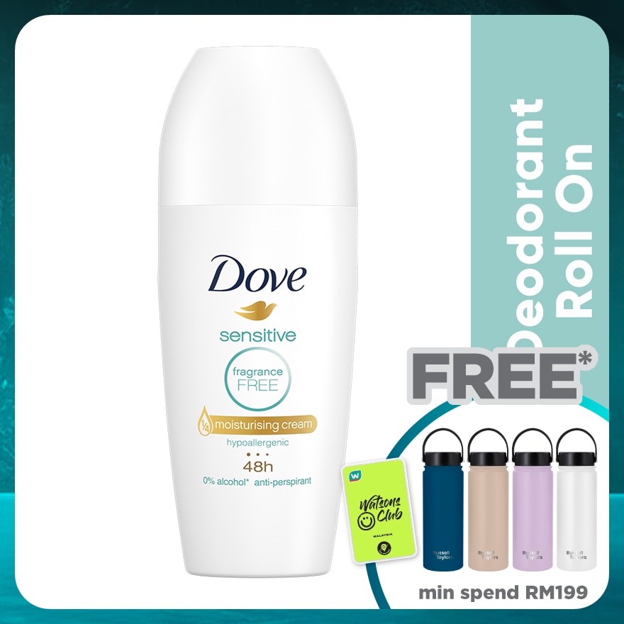 Sensitive Fragrance Free Deodorant Roll-on 40ml