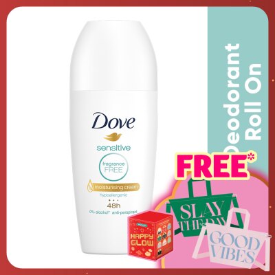 DOVE Sensitive Fragrance Free Deodorant Roll-on 40ml