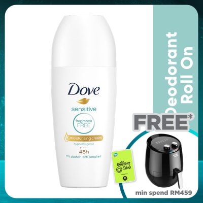 DOVE Sensitive Fragrance Free Deodorant Roll-on 40ml