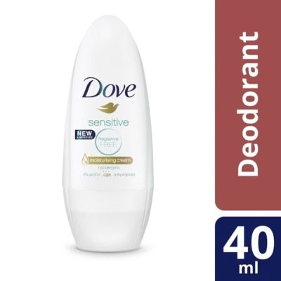 DOVE Sensitive Fragrance Free Deodorant Roll-on 40ml