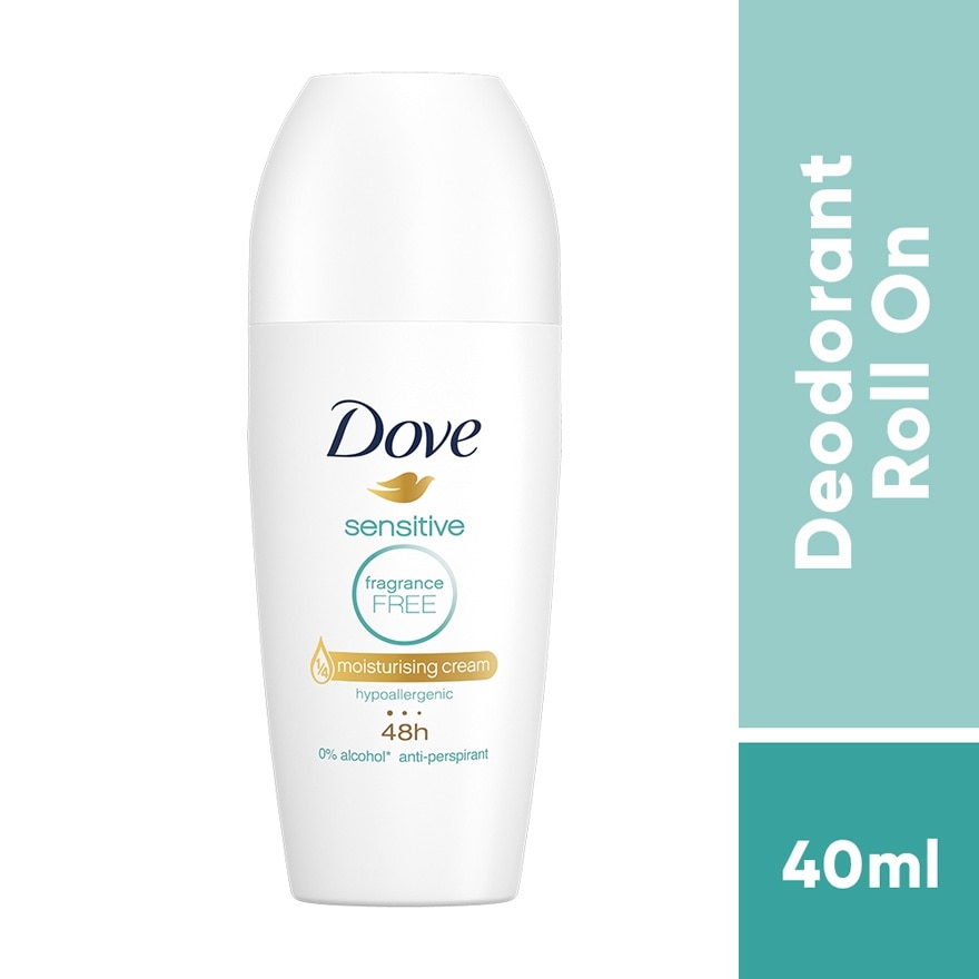 Sensitive Fragrance Free Deodorant Roll-on 40ml