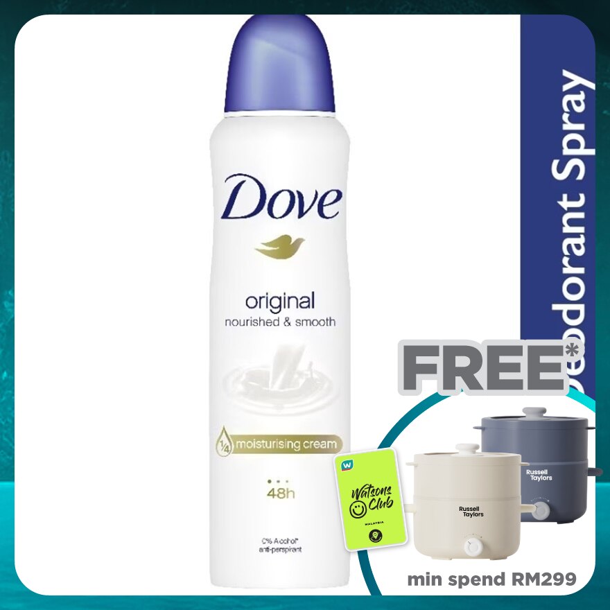 Original Nourished & Smooth Deodorant Spray 135ml