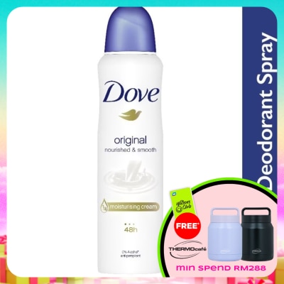 DOVE - Original Nourished & Smooth  Deodorant Spray 135ml