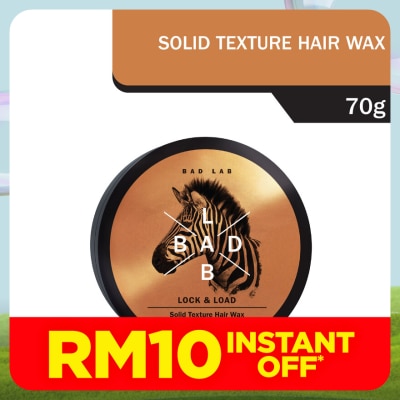 BAD LAB Lock & Load Solid Texture Hair Wax 70g