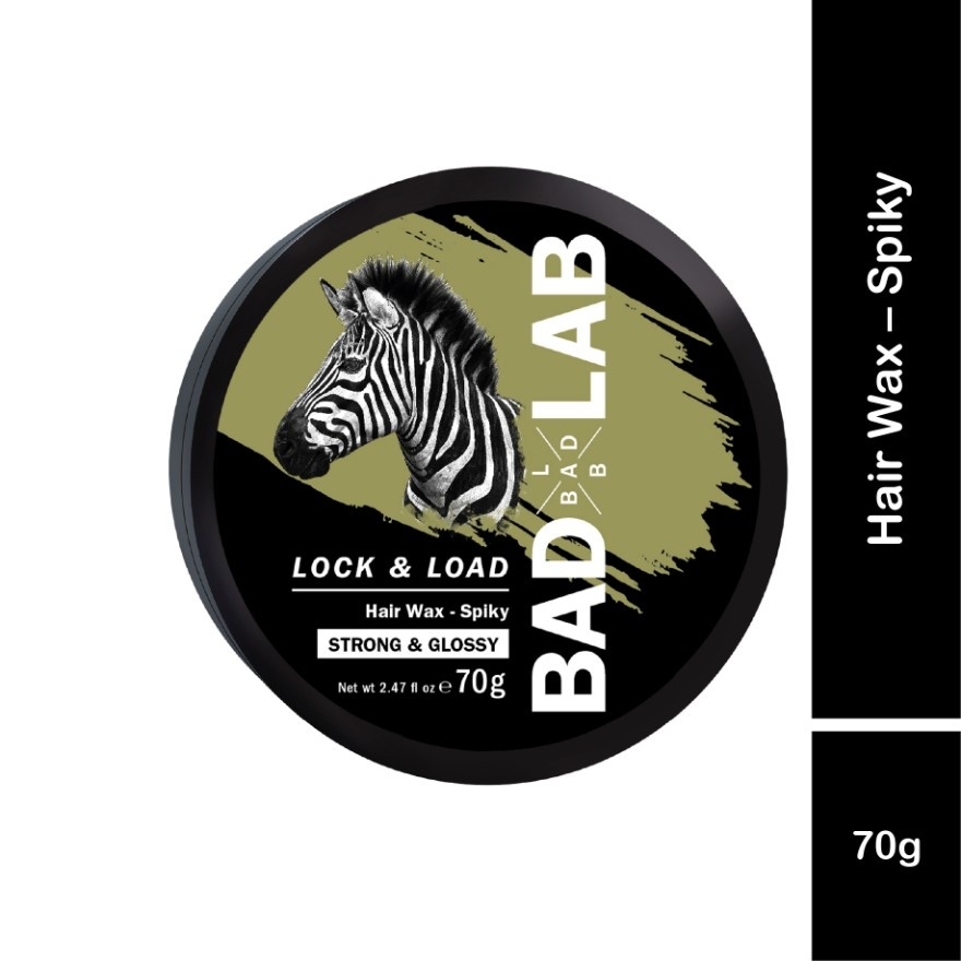 LOCK & LOAD HAIR WAX - SPIKY STRONG & GLOSSY 70g