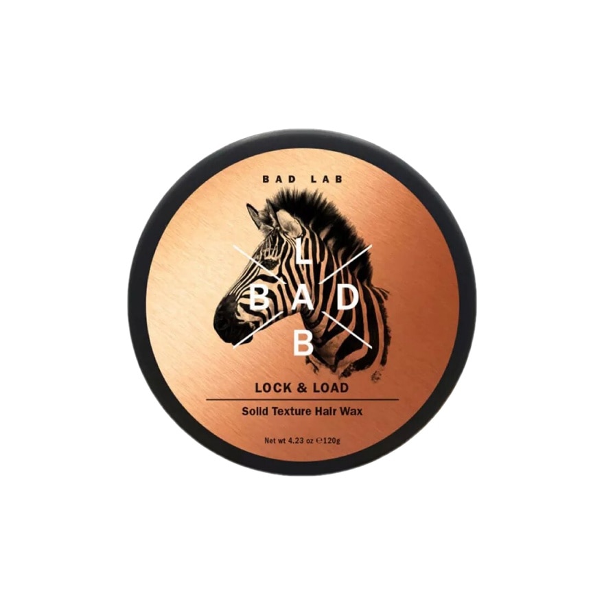 Lock & Load Solid Texture Hair Wax 120g