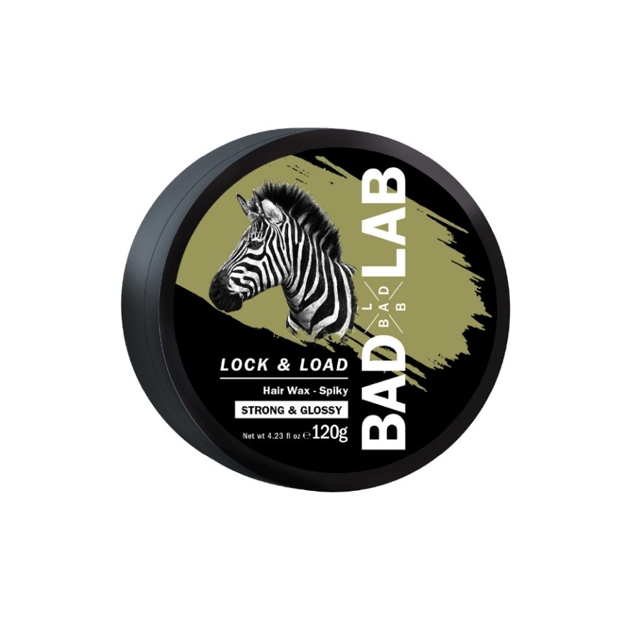 LOCK & LOAD HAIR WAX - SPIKY STRONG & GLOSSY 120g