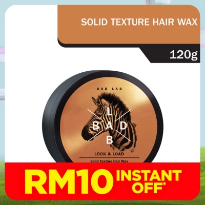 BAD LAB Lock & Load Solid Texture Hair Wax 120g
