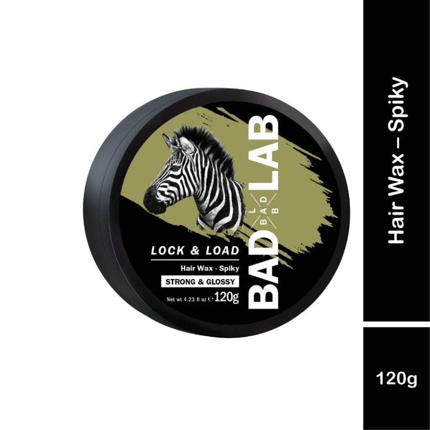 LOCK & LOAD HAIR WAX - SPIKY STRONG & GLOSSY 120g