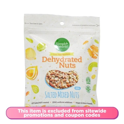 SIMPLY NATURAL Dehydrated Salted Mixed Nuts 220g