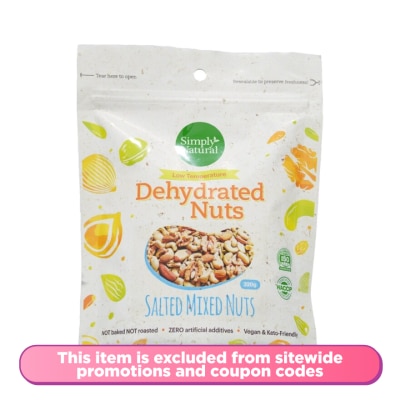SIMPLY NATURAL Dehydrated Salted Mixed Nuts 220g