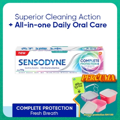 SENSODYNE - Complete Protection Fresh Breath Sensitive TP 100g