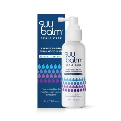 SUU BALM Rapid Itch Relief Scalp Spray Moisturser