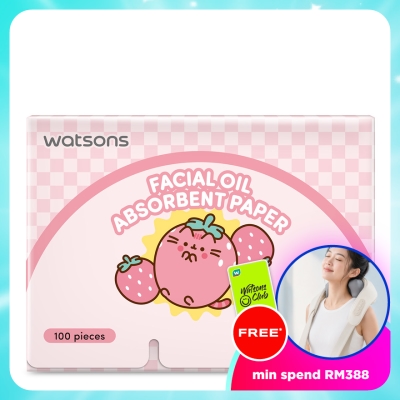 WATSONS - Pusheen Oil Absorbent Paper  100S