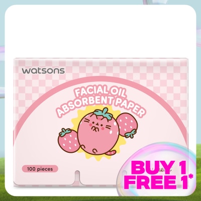 WATSONS Pusheen Oil Absorbent Paper  100S